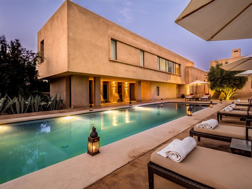 location villa courte duree marrakech